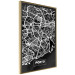 Wall Poster Negative Map: Porto - black and white city map in Portugal 123045 additionalThumb 14