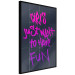 Wall Poster Girls Just Want to Have Fun - English inscription in graffiti style 124445 additionalThumb 10