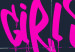Wall Poster Girls Just Want to Have Fun - English inscription in graffiti style 124445 additionalThumb 9