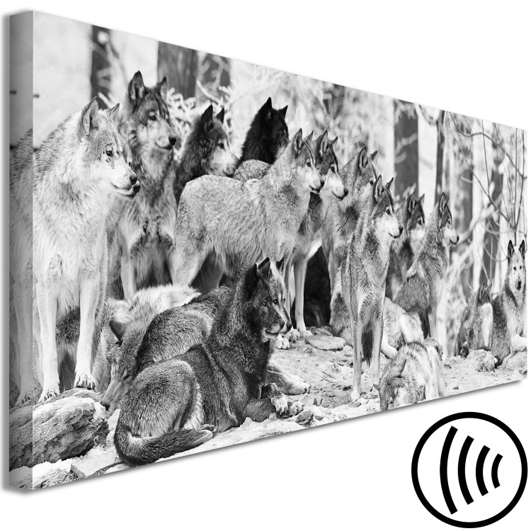 Canvas Wolf Pack (1 Part) Narrow 125345 additionalImage 6