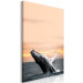 Canvas Emerging humpback whale - a whale against the setting sun 126245 additionalThumb 2