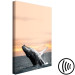 Canvas Emerging humpback whale - a whale against the setting sun 126245 additionalThumb 6