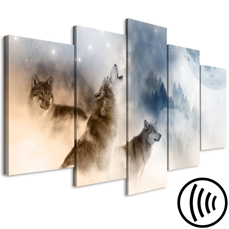 Canvas Art Print Pack (5 Parts) Wide 126845 additionalImage 6