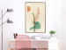 Poster Lupine - unique abstraction with a plant and rounded shapes in boho style 129345 additionalThumb 6