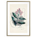 Poster Watercolor Plant - abstract plant with flowers in watercolor style 129545 additionalThumb 14