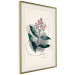 Poster Watercolor Plant - abstract plant with flowers in watercolor style 129545 additionalThumb 3