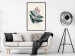 Poster Watercolor Plant - abstract plant with flowers in watercolor style 129545 additionalThumb 13