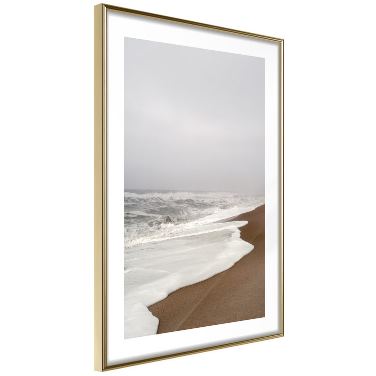 Wall Poster Autumn Ebb - autumn landscape on the beach against the sea and sky 130345 additionalImage 7