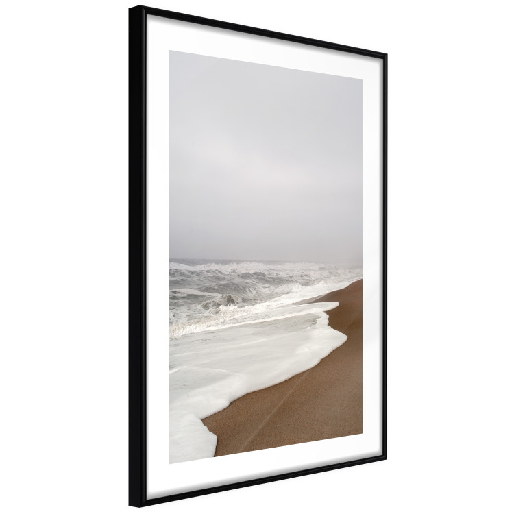 Wall Poster Autumn Ebb - autumn landscape on the beach against the sea and sky 130345 additionalImage 6
