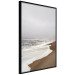 Wall Poster Autumn Ebb - autumn landscape on the beach against the sea and sky 130345 additionalThumb 11