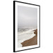 Wall Poster Autumn Ebb - autumn landscape on the beach against the sea and sky 130345 additionalThumb 6