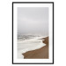 Wall Poster Autumn Ebb - autumn landscape on the beach against the sea and sky 130345 additionalThumb 16
