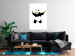 Poster Panda with Guns - black and white animal holding bananas on a white background 132445 additionalThumb 17