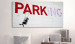 Large canvas print Parking Girl Swing by Banksy II [Large Format] 136445 additionalThumb 4