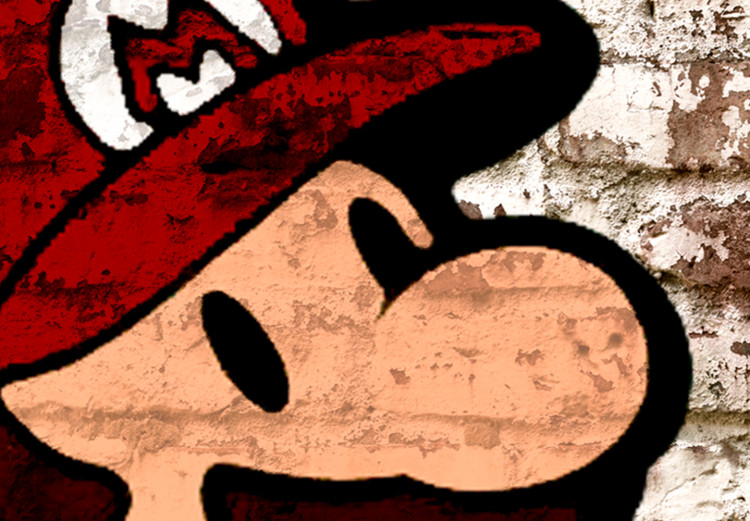 Large canvas print Mario Bros: Torn Wall II [Large Format] 137545 additionalImage 6