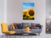 Canvas Print Flowers of Peace (1-piece) Vertical - sunflowers in a vast field 142445 additionalThumb 3