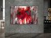 Canvas Print People in Red (1-piece) Wide - artistic abstraction 142645 additionalThumb 3