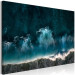 Canvas Print Great Water Wave (1-piece) Wide - sea viewed from a bird's eye perspective 143345 additionalThumb 2