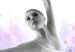 Canvas Print Dancing Ballerina (1-piece) - woman in a purple tulle dress 144045 additionalThumb 5