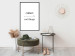 Wall Poster Collect Moments Not Things - Minimalist Typography on a White Background 146145 additionalThumb 11