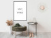 Wall Poster Collect Moments Not Things - Minimalist Typography on a White Background 146145 additionalThumb 16