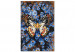 Paint by number Blue Dream - Large Colorful Butterfly on a Floral Background 146545 additionalThumb 4