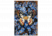 Paint by number Blue Dream - Large Colorful Butterfly on a Floral Background 146545 additionalThumb 5