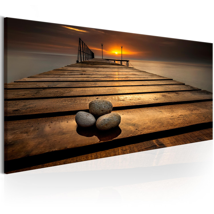 Large canvas print Stones on the Pier III [Large Format] 149045 additionalImage 3