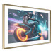 Poster Night Race - Speeding Motorcycle in the City Light 150645 additionalThumb 8