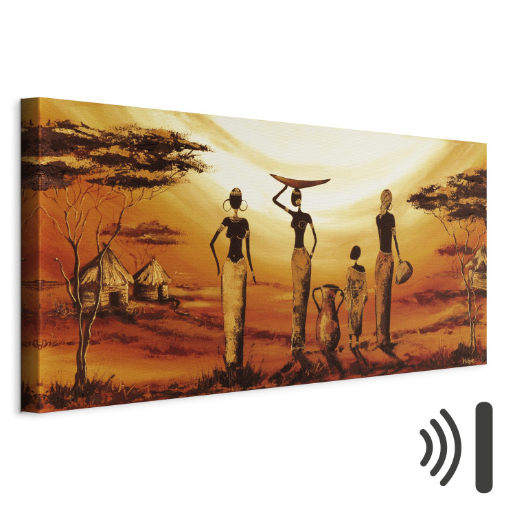 Canvas Art Print African family 49345 additionalImage 8