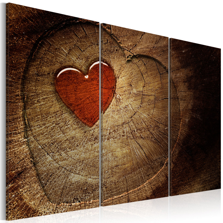 Canvas Art Print Old love does not rust - 3 pieces 56145 additionalImage 2