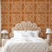 Modern Wallpaper Peach mosaic 89245 additionalThumb 4
