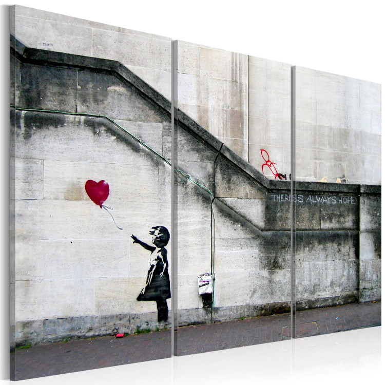 Canvas Girl With a Balloon by Banksy 94545 additionalImage 2
