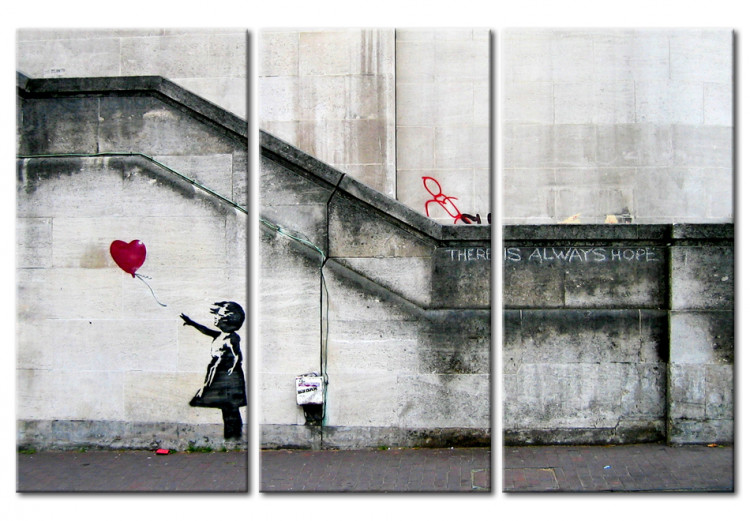 Canvas Girl With a Balloon by Banksy 94545