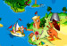 Canvas Print Children's Map (1-part) Wide - World Map Kids Version 107855 additionalThumb 4
