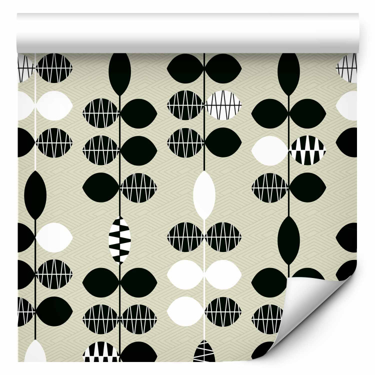 Modern Wallpaper Black and White Dots 114655 additionalImage 1