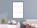Wall Poster Welcome to Our Fairy Tale - pink Polish texts on a white background 122855 additionalThumb 5