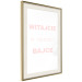 Wall Poster Welcome to Our Fairy Tale - pink Polish texts on a white background 122855 additionalThumb 2