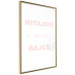 Wall Poster Welcome to Our Fairy Tale - pink Polish texts on a white background 122855 additionalThumb 12