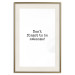 Poster Don't Forget to Be Awesome! - black English texts on a white background 122955 additionalThumb 19