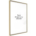 Poster Don't Forget to Be Awesome! - black English texts on a white background 122955 additionalThumb 11
