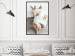 Poster Lazy Cat - brown animal in a white sweater on a wooden floor 124455 additionalThumb 3