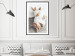 Poster Lazy Cat - brown animal in a white sweater on a wooden floor 124455 additionalThumb 4