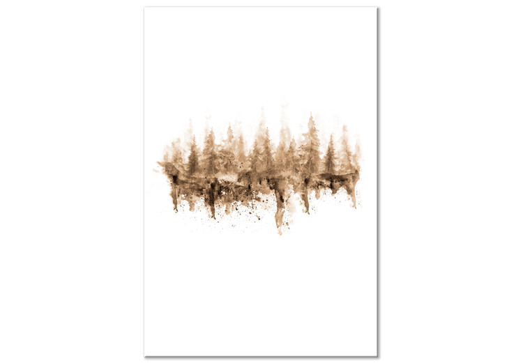 Canvas Art Print Mystical Forest (1 Part) Vertical 125655