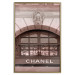 Wall Poster Chanel Boutique - building architecture with the fashion company's name and sculpture 125755 additionalThumb 16