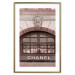 Wall Poster Chanel Boutique - building architecture with the fashion company's name and sculpture 125755 additionalThumb 14