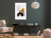 Wall Poster Primitive Man - abstract geometric figures on a light background 126655 additionalThumb 2