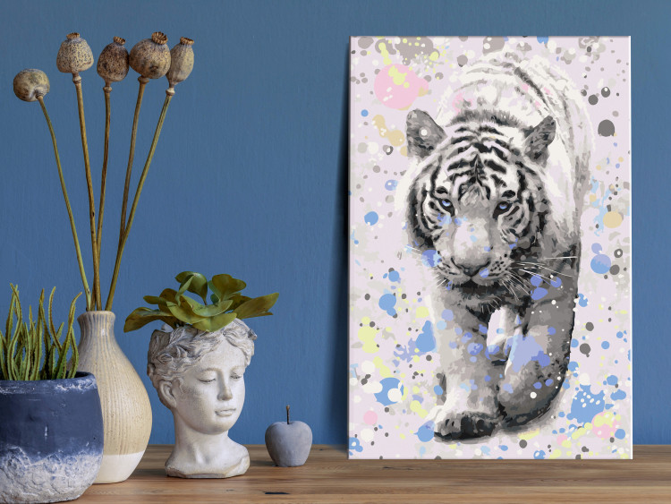 Paint by number White Tiger  128355 additionalImage 2