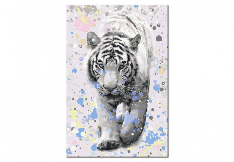 Paint by number White Tiger  128355 additionalImage 6