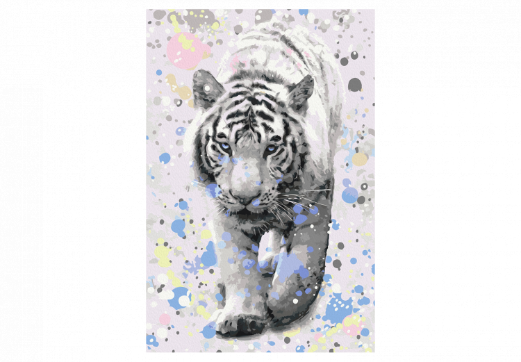 Paint by number White Tiger  128355 additionalImage 7